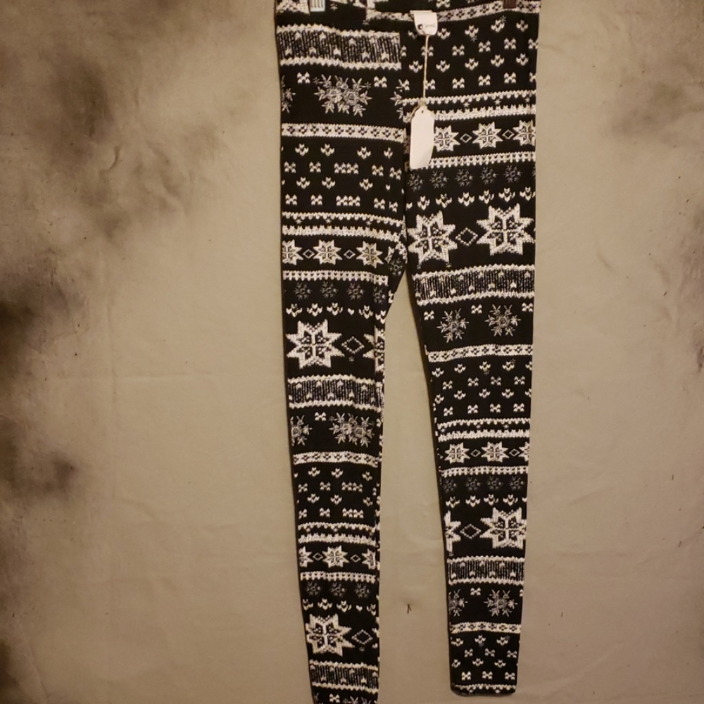Swell black and white leggings SM